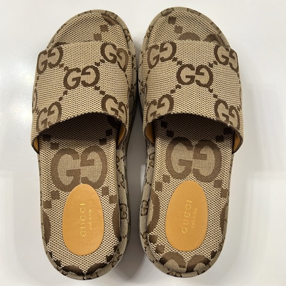 Gucci Women’s Platform Slide Sandals - Picture 7 of 9